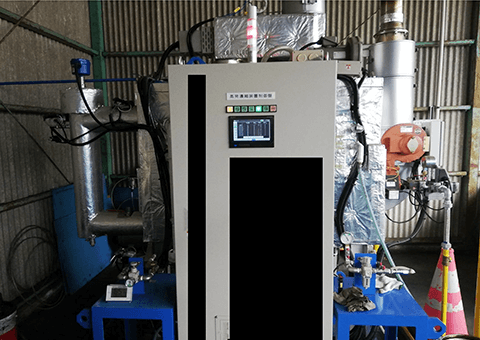 New waste fluid compactor