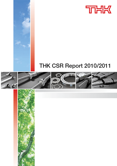 THK CSR Report 2010 Cover image