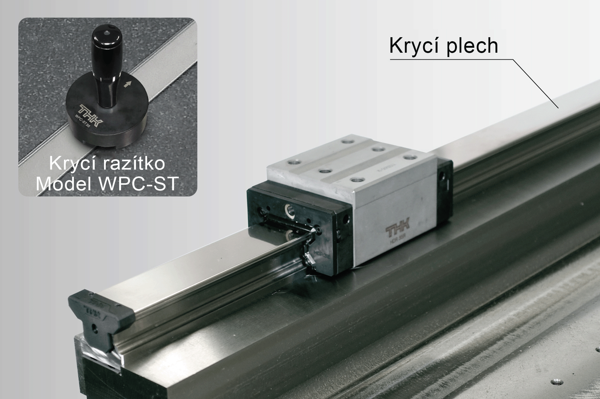 Rozšiřovací nástroj Model WPC-ST pro rychlou montáž krytů desek